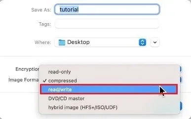 Lastly, set the Image Format to read-only or read-and-write, depending on how you…