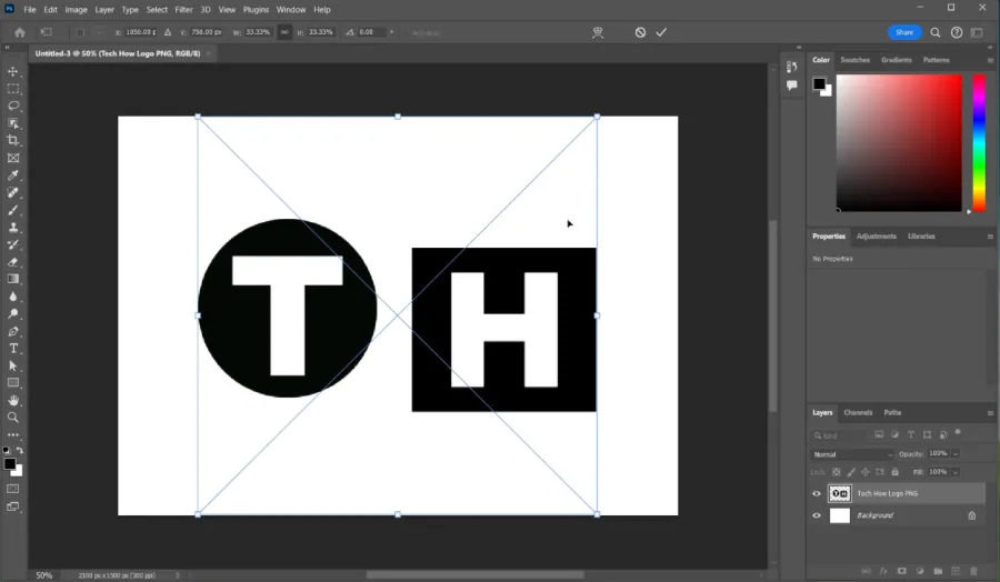 place image in psd