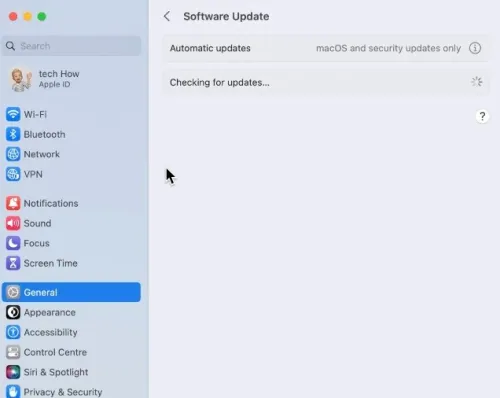 System Settings > General > Software Update