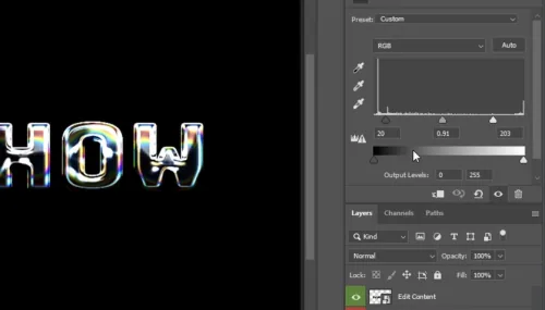 edit content