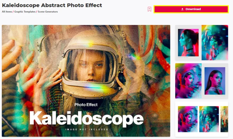 download kaleidoscope template