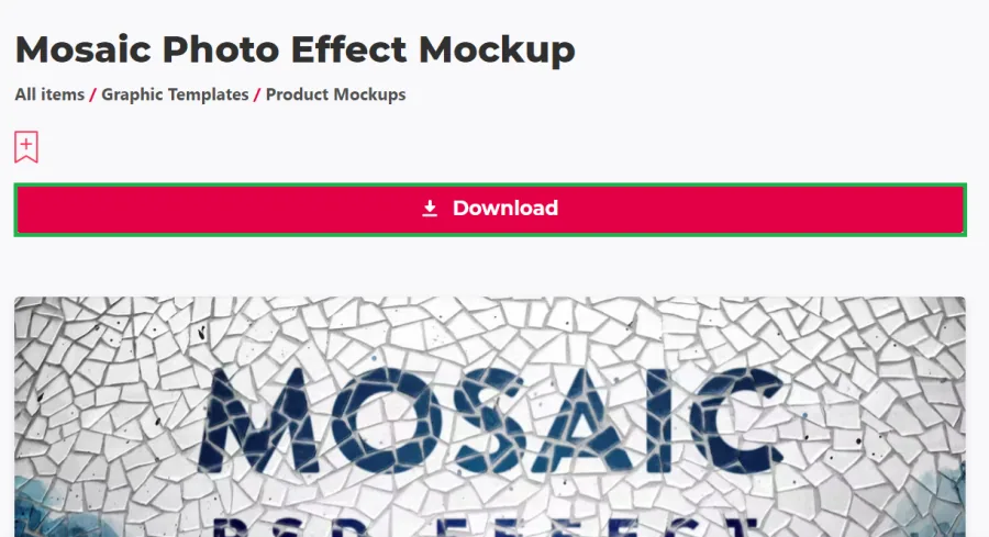 download template