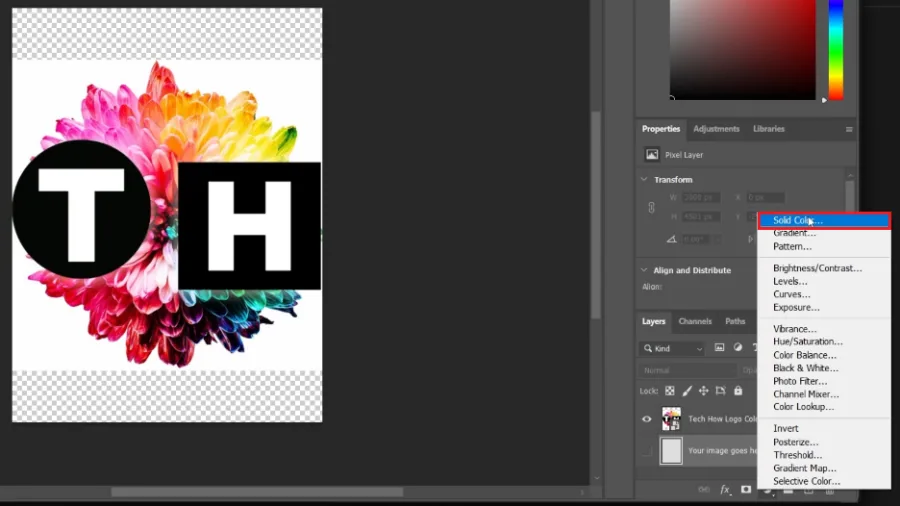 adjust own image layer