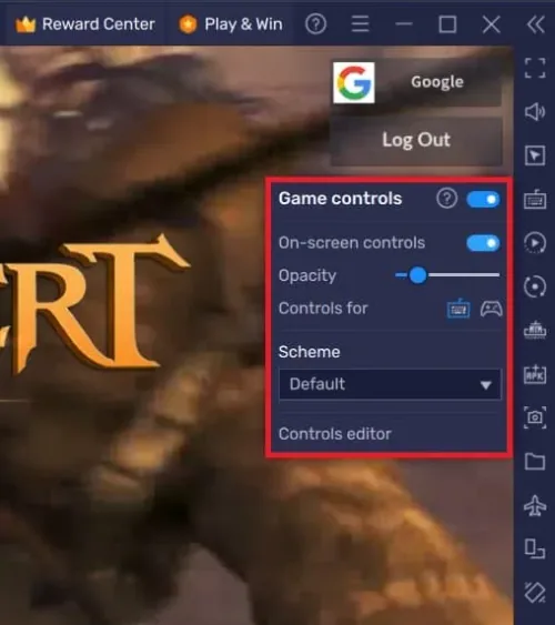 BDO in game controls