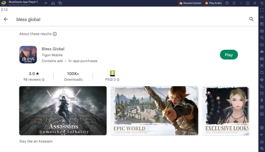 bless global play store download