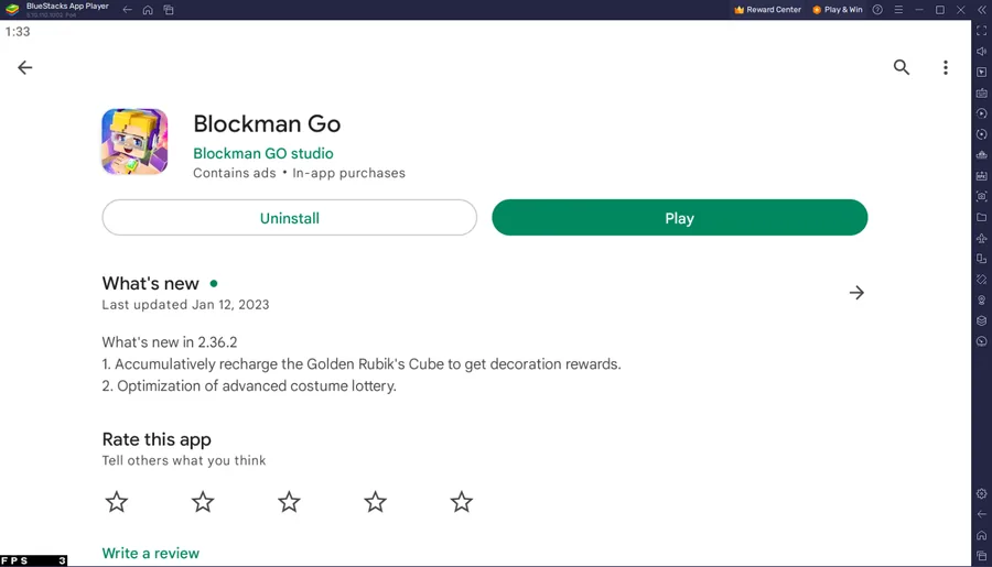 Play Blockman Go on PC