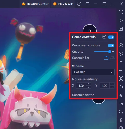 Blockman Go Game Controls