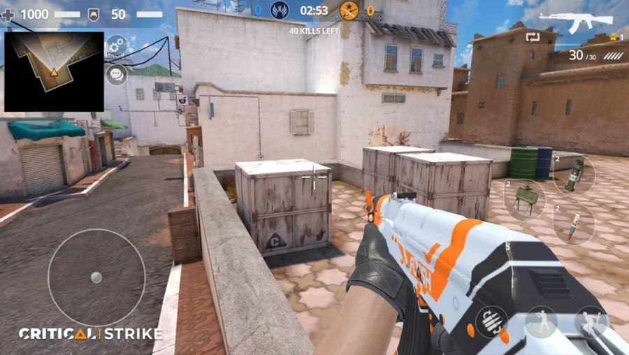 Play in full-screen mode