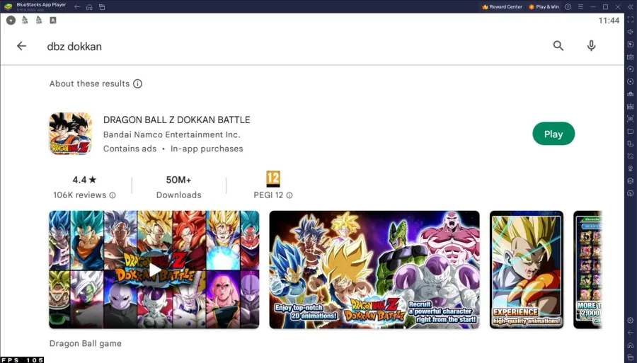 Play DBZ Dokkan Battle on PC