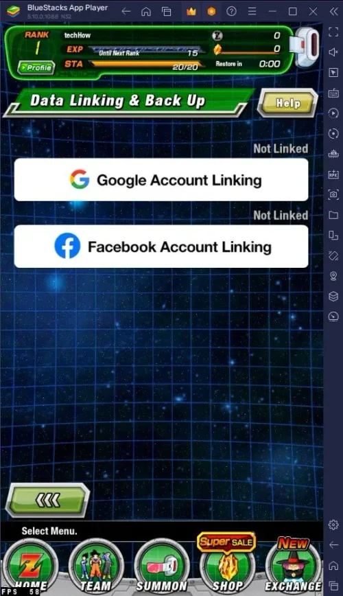 DBZ Dokkan Battle Acccount Linking