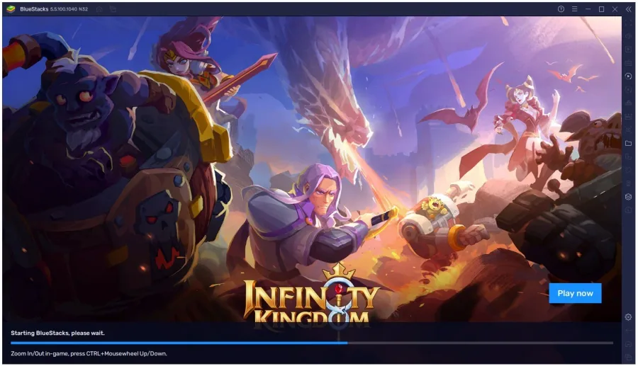 Launch BlueStacks 5