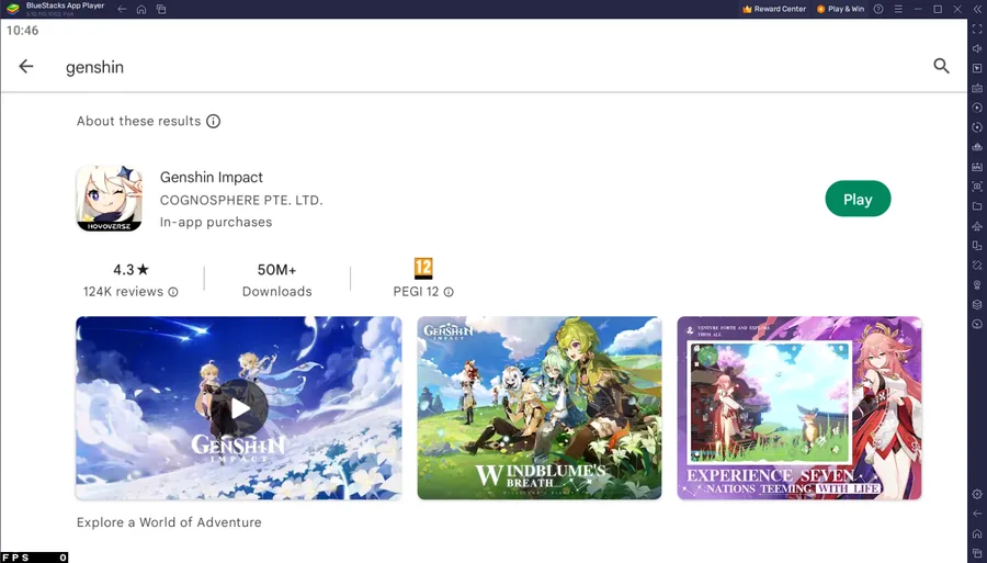 download genshin impact mobile from play store
