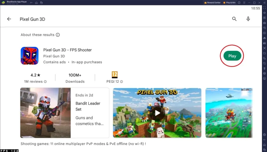 Play Pixel Gun 3D on PC