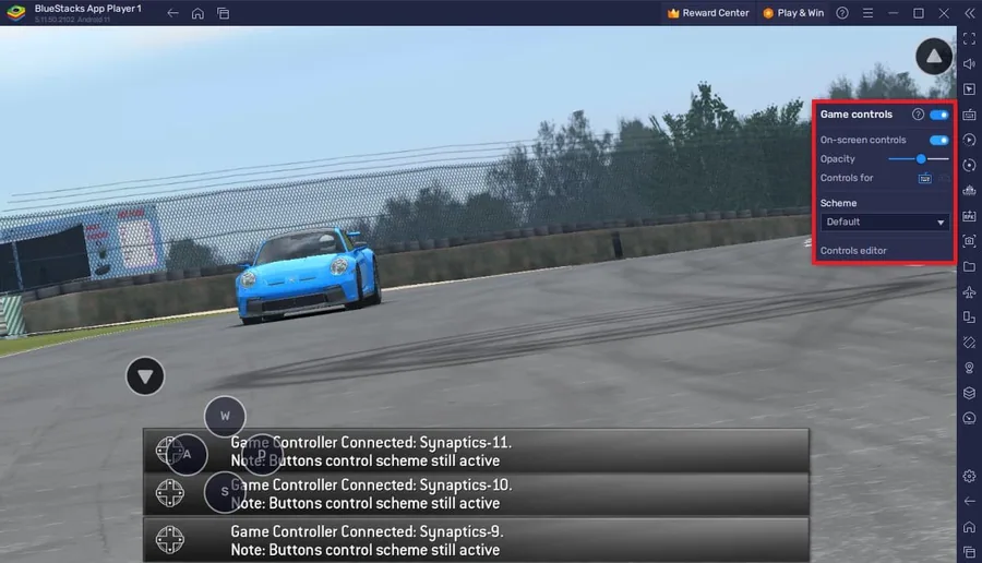 Real Racing 3 Game Controls