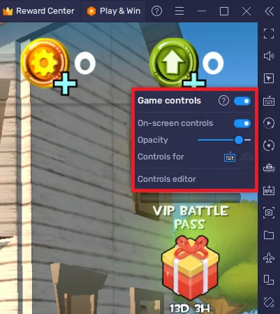 Rocket Royale Game Controls