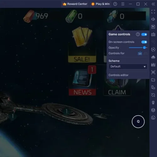 Star Trek Fleet Command Controls & Quality Settings