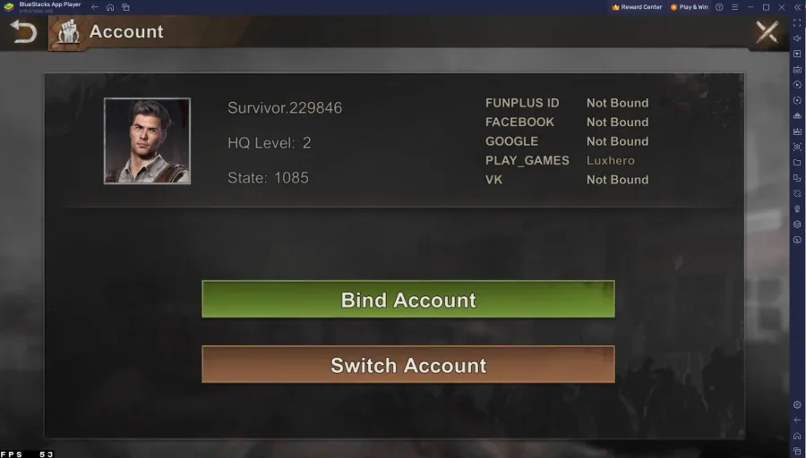 Connect your State of Survival Account