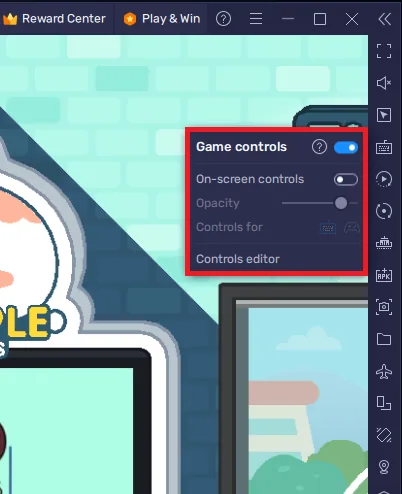 Toca Life World In-Game Controls