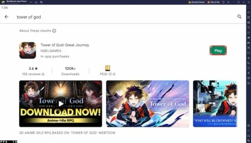 download tower of god from play store