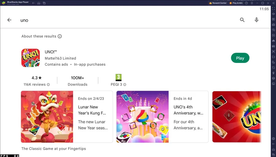 Download UNO! App from Google Play Store