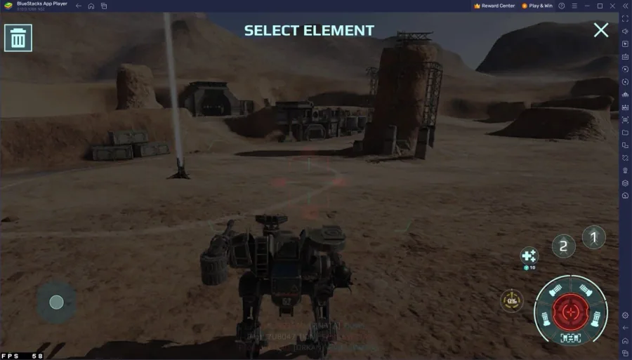 Customize Button Layout for War Robots