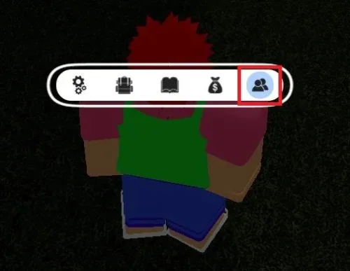 Project Slayers In-Game Menu