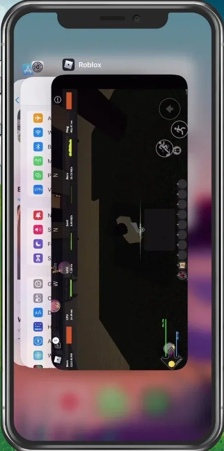 Close apps running on your mobile device