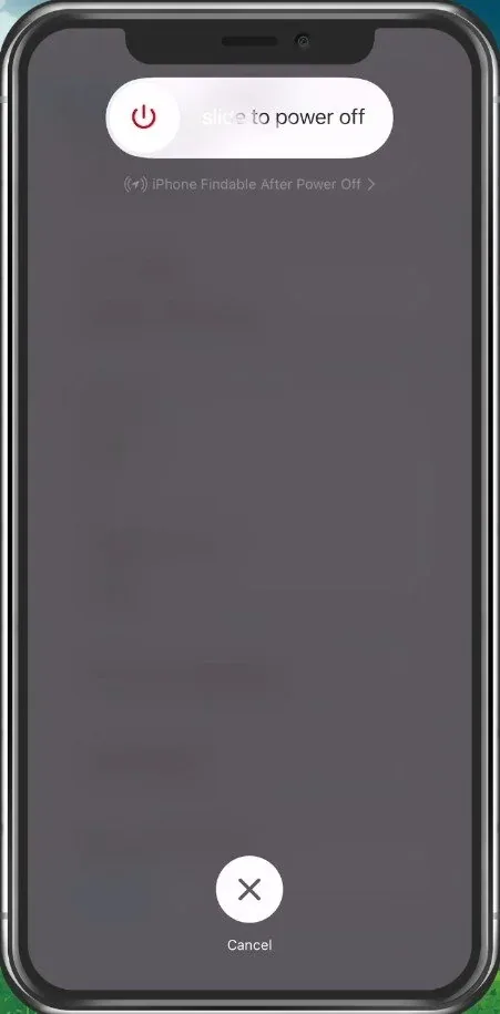 You should then proceed to restart your device
