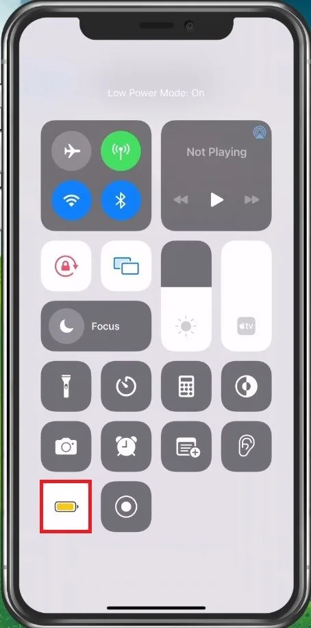 Disable Low Power Mode
