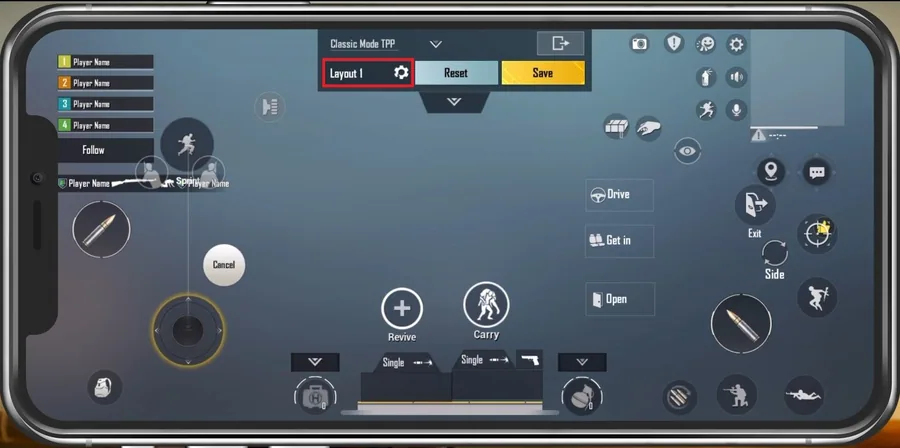 Change your PUBG Mobile button layout