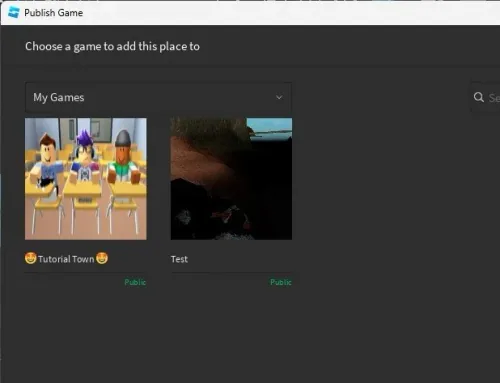 Again, you can select to override a previous game or select to create a new game,…