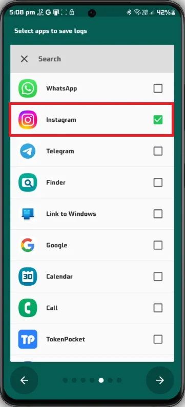 enable warm for instagram
