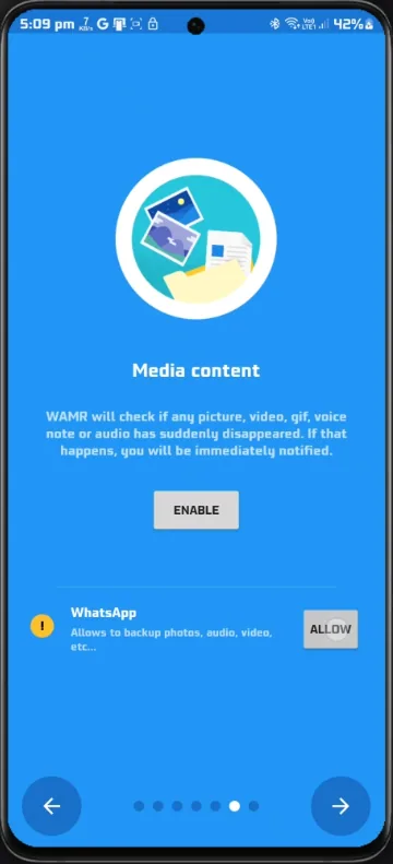 enable media content