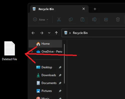 drag and drop file