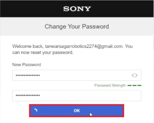 change psn password at last