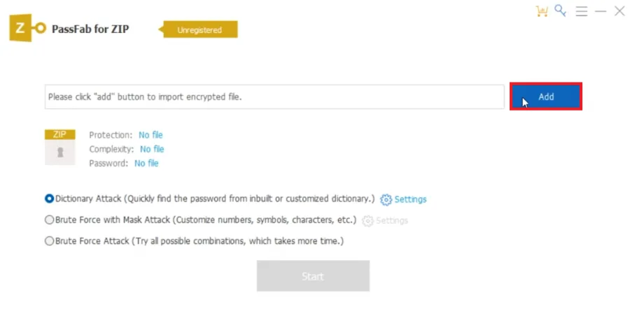 add zip file