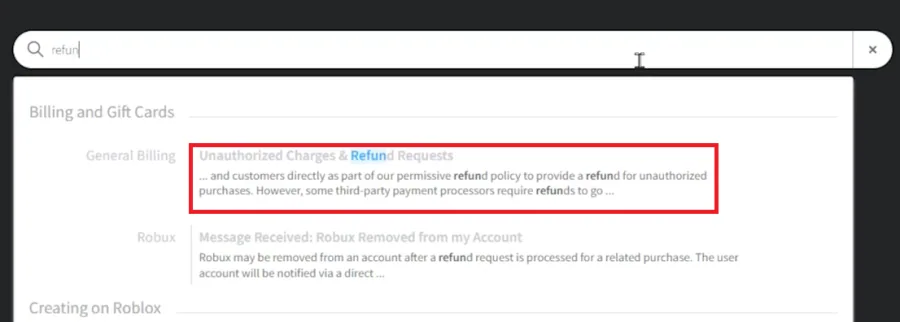 unauthorized charages and refund requests