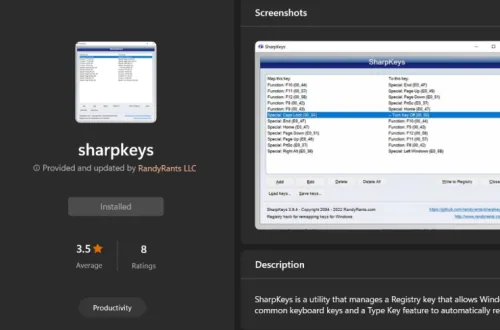 install sharpkeys