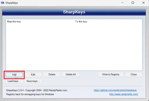 add key remap