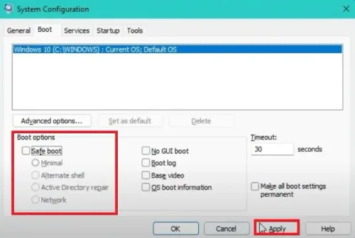 Once the process is complete, restart your PC into normal mode