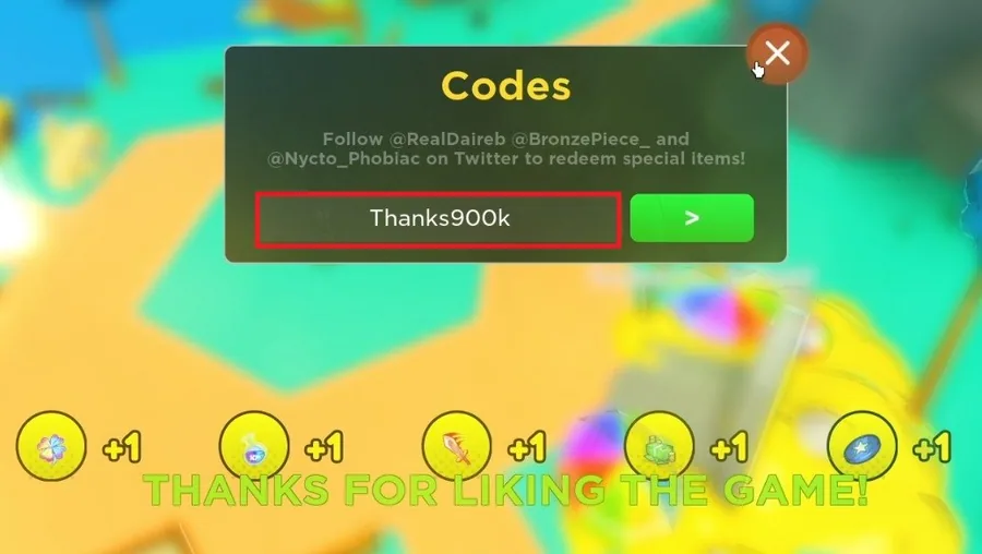 Enter Anime Fighters Simulator Codes on PC