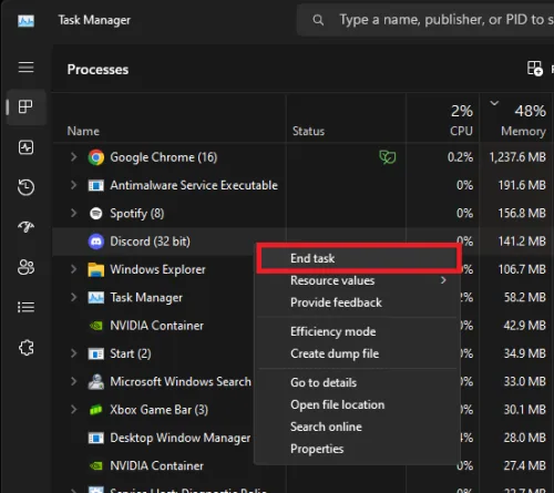 disable background apps