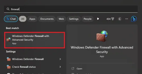 disable windows firewall