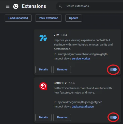 google chrome extensions