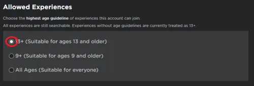 enabled roblox experiences