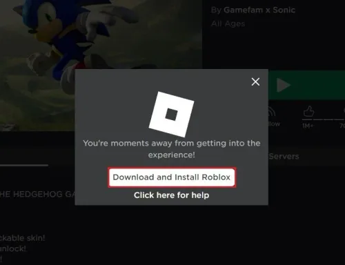 Roblox.com > Experiences > Download and Install Roblox