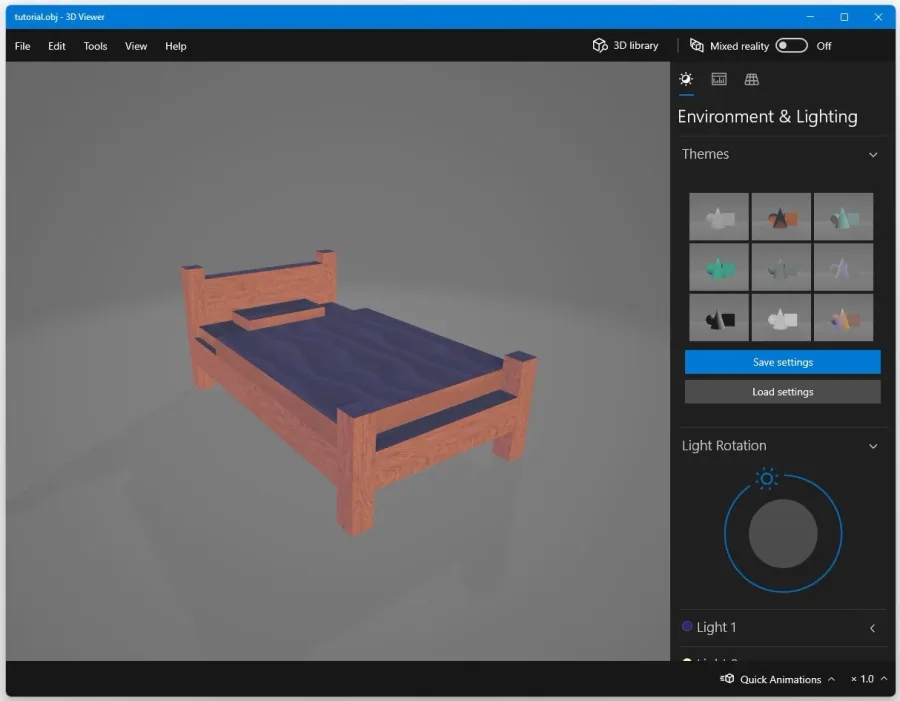 You can use Blender or your 3D Viewer application to view and change the model fo…