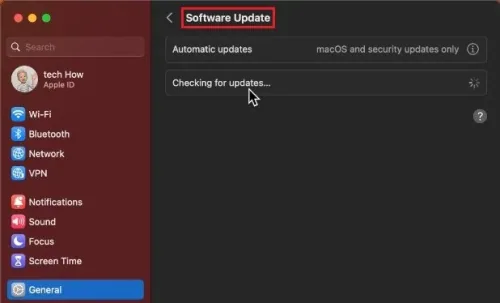 System Settings > General > Software Update