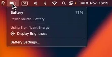 Disable Low-Power Mode