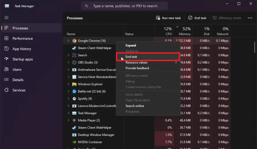 task manager